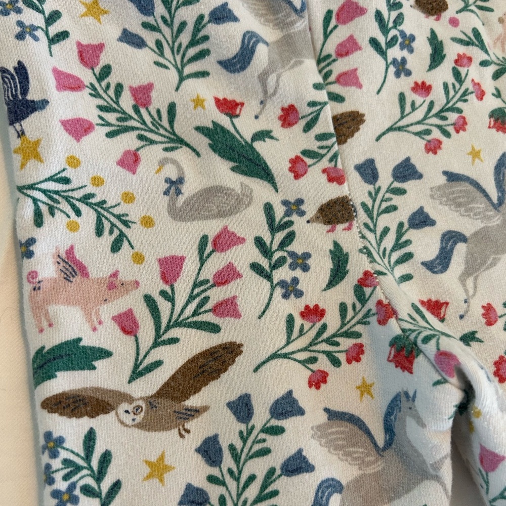Baby Boden Multicolor Enchanted Forest Leggings - Picture 3 of 6